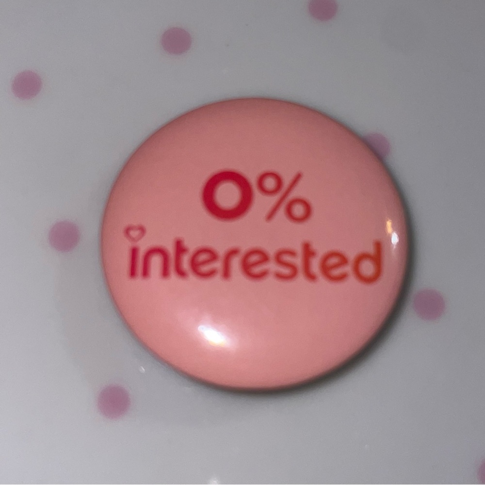 0% interested pin ❤︎ - Picture 2 of 5